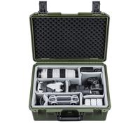 Lykus PVC1 Étui rigide étanche avec séparateurs rembourrés pour appareils photo, objectifs, drone DJI Mavic/Air/Mini/Flip