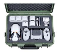 Lykus Titan AM100 Coque rigide étanche pour Potensic Atom 2/Atom 3-Axis/Atom SE/Atom LT Fly More Combo, prend en charge jusqu'à 7 batteries [étui uniquement]