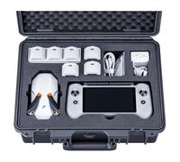 Lykus Titan AM110 Mallette Valise Sac Case pour Potensic Atom 2 et PTD 1 RC,Prend en Charge 7 Batteries[Valise Uniquement]