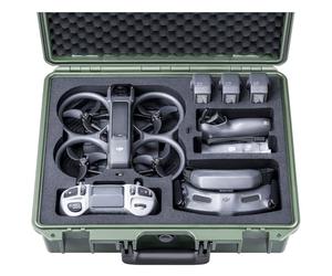 Lykus Titan AT200 Mallette Valise Sac Case pour DJI Avata 2,Goggles 3,RC Motion 3 et FPV télécommande 3, Prend en Charge jusqu'à 7 Batteries [Valise Uniquement]