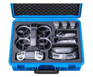 Lykus Titan AT200 Mallette Valise Sac Case pour DJI Avata 2,Goggles 3,RC Motion 3 et FPV télécommande 3, Prend en Charge jusqu'à 7 Batteries [Valise Uniquement]
