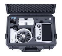 Lykus Titan FP110 Étui Rigide Étanche pour DJI Flip et DJI RC 2/RC-N3 | VALISE UNIQUEMENT,Compatible Fly More Combo,Jusqu'à 7 Batteries,IP67 Étanche,Antichoc