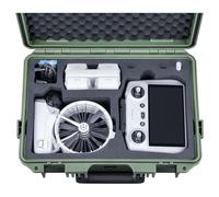 Lykus Titan FP110 Mallette Valise Sac Case pour DJI Flip Drone et DJI RC 2/RC-N3, Convient jusqu'à 7 Batteries [Valise Uniquement]
