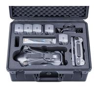 Lykus Titan M400 Mallette Valise Sac Case pour DJI Mavic 4 Pro, DJI RC Pro 2/RC2, Convient jusqu'à 6 Batteries et Accessoires dans Fly More Combo/Creator Combo[Valise Uniquement]