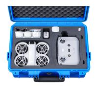 Lykus Titan N110 Mallette Valise Housse Case pour DJI Neo Combo, RC-N3/DJI RC 2, Convient jusqu'à 7 Batteries [Valise Uniquement]