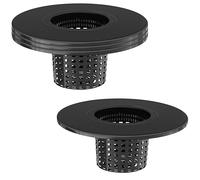Lykvrii Lot de 3 pots à filet de 15 cm pour seau de 5 gallons, couvercles de seau hydroponique à lèvre large 2 en 1, pots à filet pour seau hydroponique DWC pour 5 et 3,5 gallons