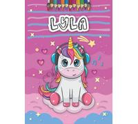 Lyla: Personalized Coloring Book for Lyla | Theme: Unicorn | Birthday gift for girl, daughter ... | Ages: 4-8 | 25 unicorn designs with name Lyla, Large size A4 (ca. 8.5 x 11 inches)