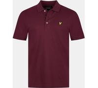 Lyle And Scott Basic Short Sleeve Polo Shirt Bourgogne Z562 XL Male