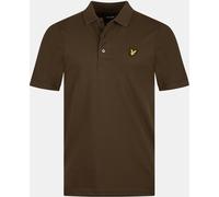 Lyle And Scott Basic Short Sleeve Polo Shirt Olive W485 S Male