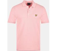 Lyle And Scott Basic Short Sleeve Polo Shirt Palm Pink X238 XL Male