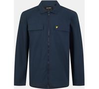 Lyle And Scott Cotton Overshirt Marine Z271 M Male