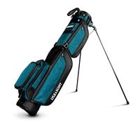 Lyle and Scott Gleneagle Sac de Golf léger pour Homme avec séparateur sur Toute la Longueur à 3 Voies, Poche Isotherme et poignée Durable, Support rétractable, Sangle rembourrée, Sac avec Support de