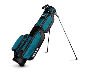 Lyle and Scott Gleneagle Sac de Golf léger pour Homme avec séparateur sur Toute la Longueur à 3 Voies, Poche Isotherme et poignée Durable, Support rétractable, Sangle rembourrée, Sac avec Support de