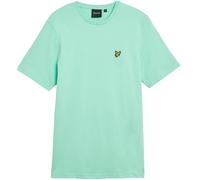 Lyle And Scott Logo T Shirt Aqua Marine S Male