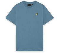 Lyle And Scott Lyle Logo Tee Jn54 Ocean Sky X861 14-15Y Male