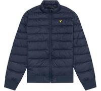 Lyle And Scott Men's Medium Funnel Wadded Puffer Jacket Bleu marine foncé L Male
