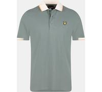 Lyle And Scott Retro Half Tipped Polo Shirt Mercurial vert L Male
