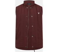 Lyle And Scott Men's Reversible Gilet Rouge en caoutchouc X367 XL Male