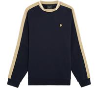 Lyle And Scott Men's Taped Crew Sweatshirt Bleu marine foncé XL Male