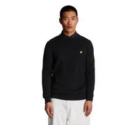 Lyle and Scott Pull à col Rond en Coton pour Homme - Noir - Large