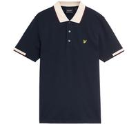 Lyle And Scott Retro Half Tipped Polo Shirt Bleu marine foncé S Male