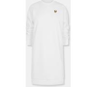 Lyle And Scott Women's Hoodie Dress Blanc 6 (2XS) Female