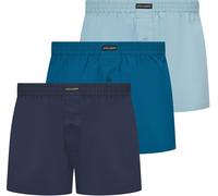 Lyle And Scott Woven Boxer Trunk Underwear Blue/Blue/Pct Small Male