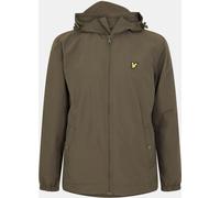 Lyle And Scott Zip Through Jacket Mens Olive W485 XS Male