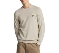 Lyle & Scott Baumwoll-Merino-Pullover mit Rundhalsausschnitt Pull en Tricot, W870 Cove, M Homme