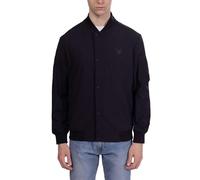 Lyle & Scott - Bomber Homme avec Logo tonal, Noir , XXL