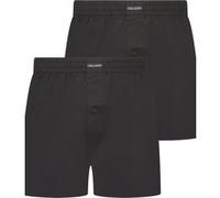 Lyle & Scott Busby 2 Pack Cotton Boxer Short Black Taille: S | Sous-vêtements Outlet | Homme | Le Noir