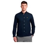 Lyle & Scott Regular Fit Light Weight Oxford Long Sleeve Shirt Bleu L Homme