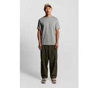 Lyle & Scott Chest Logo Interlock T-shirt Mid Grey Marl Taille: M | T-shirts Basiques Outlet | Homme | Gris