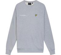 Lyle & Scott - "Co-Ordinate" Sweat à col rond pour homme GT6615 (S) (Gris)