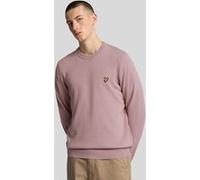 Lyle & Scott Cotton Crew Neck Jumper Field Thistle Taille: S | Pulls Outlet | Homme | Mauve