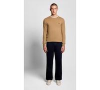 Lyle & Scott Cotton Merino Crew Neck Jumper Tigers Eye Taille: XL | Pulls Outlet | Homme