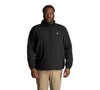 Lyle & Scott Coupe-Vent Grande Taille pour Homme, Veste à Capuche Avec Doublure en Maille, Protection Contre Vent et Pluie, Z865 Jet Black, XXXL
