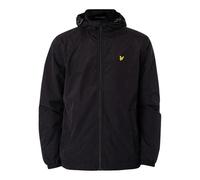 Lyle & Scott Coupe-Vent Grande Taille pour Homme, Veste à Capuche Avec Doublure en Maille, Protection Contre Vent et Pluie, Z865 Jet Black, XXXL