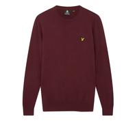 Lyle & Scott Crew Neck Merino Rouge