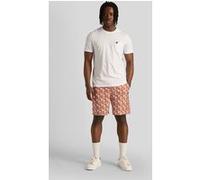 Lyle & Scott Floral Print Resort Short Tangerine Tango Taille: L | Shorts de Sport Outlet | Homme | Orange