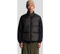 Doudoune zippé hybride à col montant Lyle & Scott Noir XL