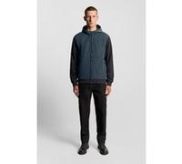 Lyle & Scott Half Raglan Hybrid Hoodie Dark Navy Taille: S | Vestes de sport Outlet | Homme | Bleu