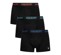 Lyle & Scott Homme Lot De 3 Boxers Barclay, Black (Multi), M