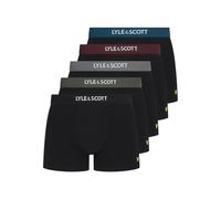 Lyle & Scott Homme Lot De 5 Malles Henrick, Black Multi, XL