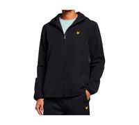 Lyle & Scott, Homme, Sweatshirts et sweats à capuche, Noir, Taille: XL Veste imperméable à capuche avec logo