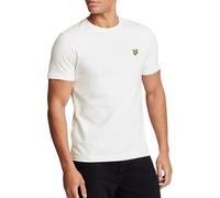 Lyle & Scott Homme T-Shirt Uni À Logo, White, M