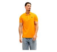 Lyle & Scott, Homme, Tops, Orange, Taille: M Flag Eagle Polo