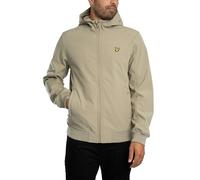 Lyle & Scott Homme Veste Softshell À Dos Polaire, Sage Uniform