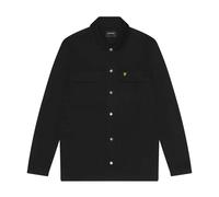 Lyle & Scott, Homme, Vestes, Noir, Taille: M Overshirt en Velours Côtelé