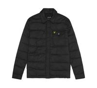 Lyle & Scott, Homme, Vestes, Noir, Taille: M Veste Matelassée à Col